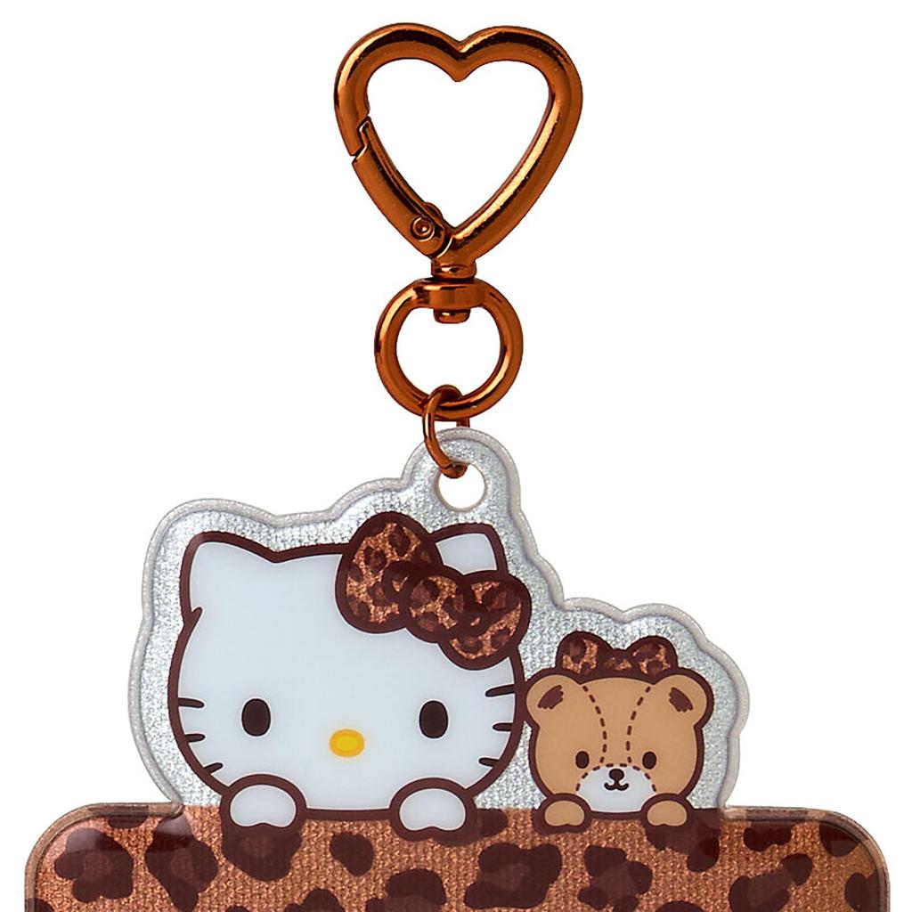 Sanrio Trading Card Leopard Print Hello Kitty 145408 Holder, (Enjoy Idol),