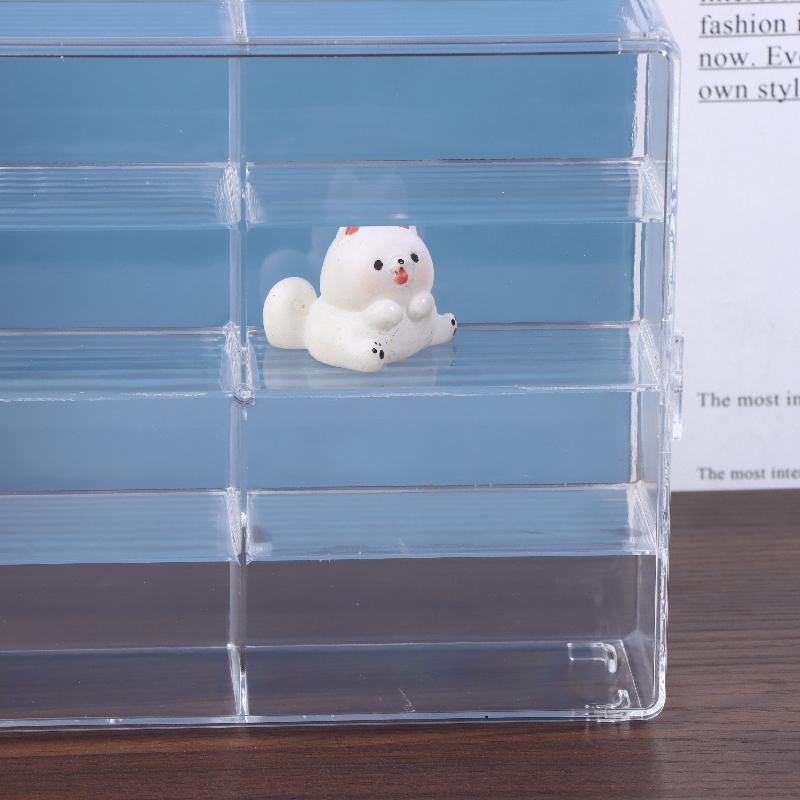 1Pcs Car Model Dust-Proof Display Stand Transparent Toy Car Placement Box Compact Car Model Storage Display Box
