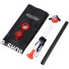 Portable 20L Solar Shower Bag for Camping - Black PVC Water Storage Bag