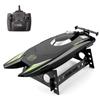 30Km/h Racing Boat 2.4G Radio controlled Rc Boat High Speed Speedboat 20Mins 2Ch Dual Motor Waterproof  Ship Boys Christmas gift