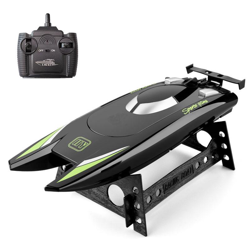 30Km/h Racing Boat 2.4G Radio controlled Rc Boat High Speed Speedboat 20Mins 2Ch Dual Motor Waterproof  Ship Boys Christmas gift