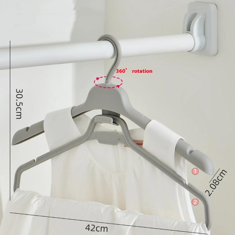 Multifunctional Wet And Dry Household Non-slip Hanger Suitable For Hanging Clothes Bedroom Wardrobe Anti-Slip