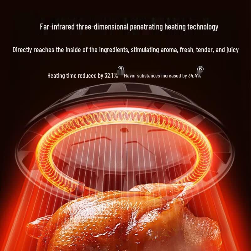 Supor 6.3L Smart Air Fryer with Steam & Far Infrared CN Plug (adapter Included)
