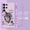 Creative Cardiovascular Model Heart Soft Phone Case for Samsung Galaxy S25 S21 S22 S23 S24 S20 FE S10 Plus Note 10 20 Ultra