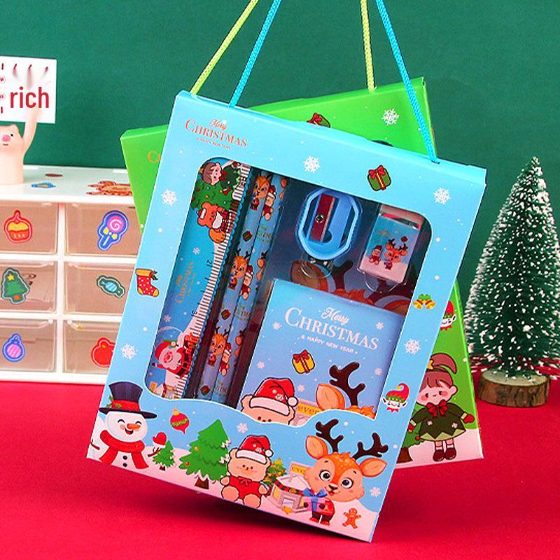 Christmas Pencil Set for Kindergarten and Elementary School Kids - Perfect for Gifts and Activities
