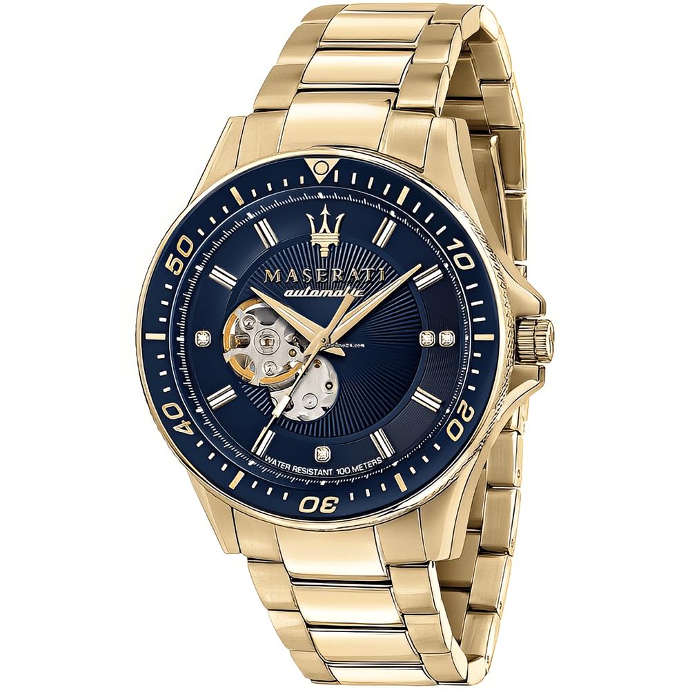 Maserati R8823140004 Automatische Herrenuhr mit Diamantzifferblatt Limitierte Auflage