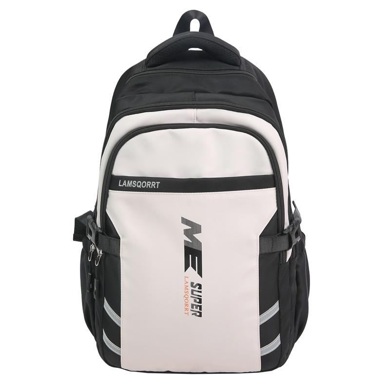 Men's Large Capacity Travel Backpack Junior Senior High School Student Schoolbag