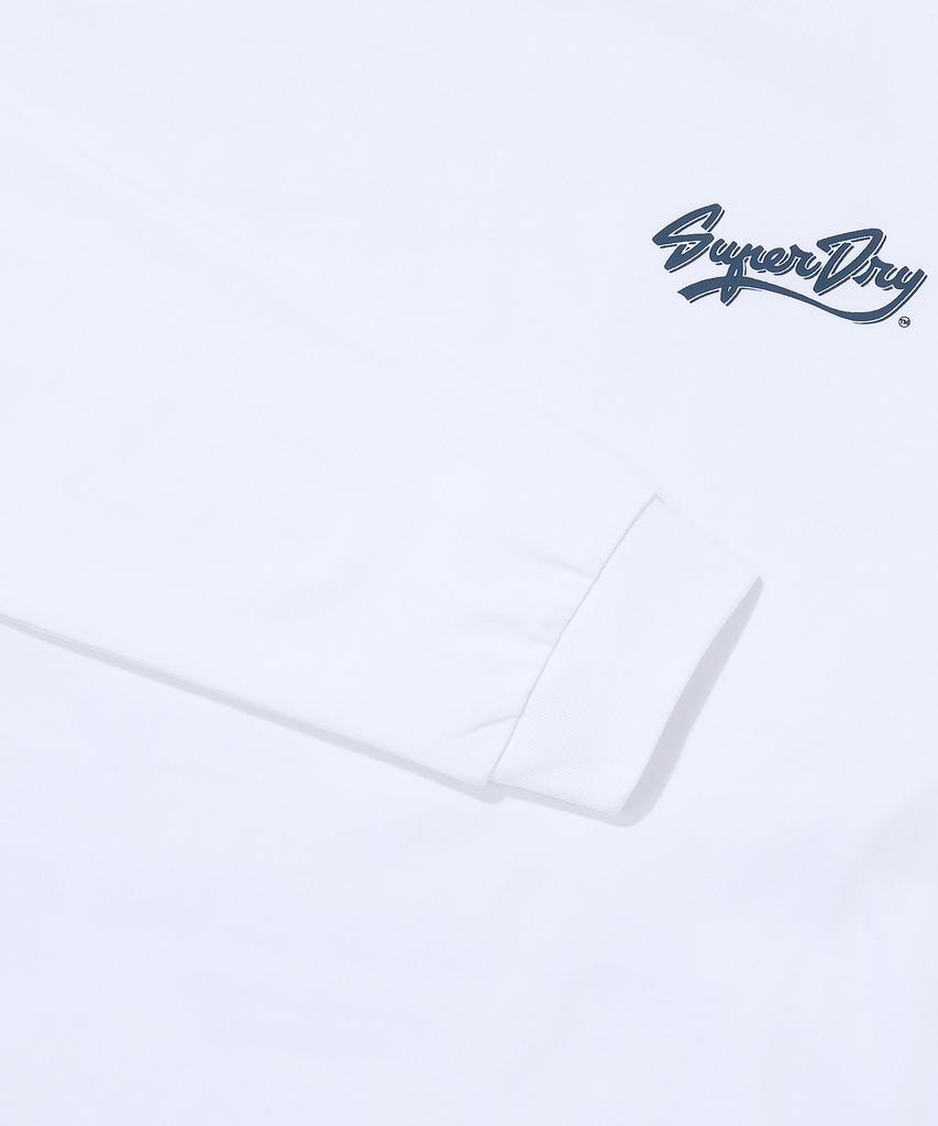 Syupeodeulai Racer Long Sleeve White