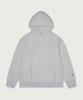 Reverse Weave Loose Fit Hoodie Light Grey