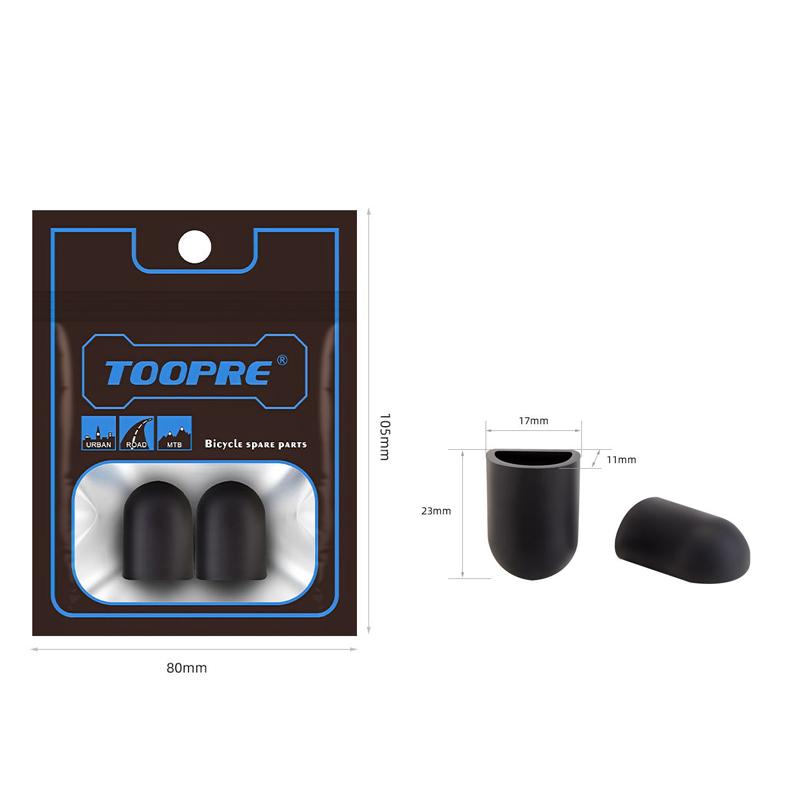 Silicone Bike Brake Lever Covers 1 Pair Soft Anti-Scratch Dustproof Protective Sleeve for Mountain Road Bikes