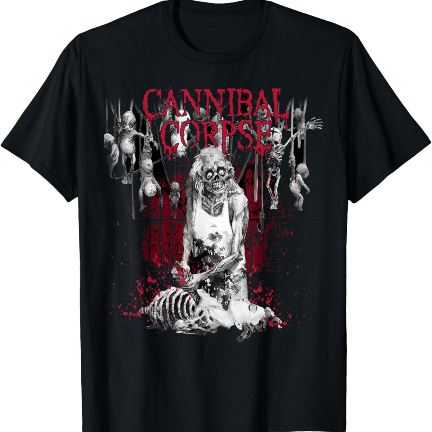 

Cannibal Corpse - Мясник - Официальный мерч Футболка с коротким рукавом M чёрный