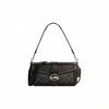 Georgie 26 Classic Monogram Rivet Bag - Medium Women's Black 5605-SVS3L