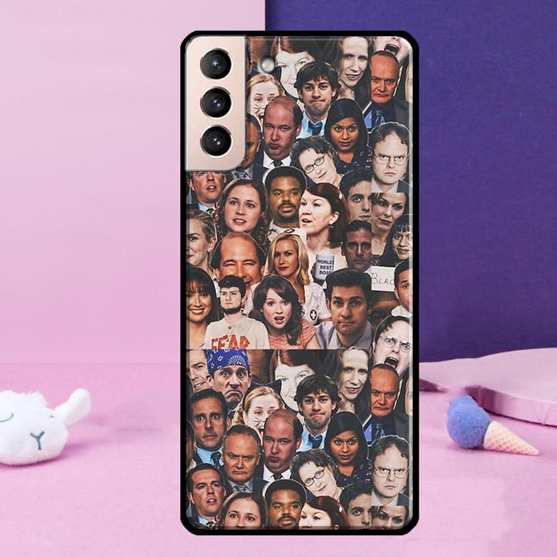 Lazy Scranton The Office Phone Case For Samsung Galaxy S24 Ultra S25 Ultra S9 S10 S20 S21 S22 Plus S23 S24 FE Cover