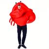 Couples Crab Costume for Adults - Funny Matching Animal Outfits,Couple Halloween Party Costumes, Group Cosplay Role Play