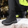 Winter Men's Snow Boots Mid-cut Thick Sole Plush Non-slip  Wear-resistant Large Size Snow Boots for Winter Mens Winter Boots