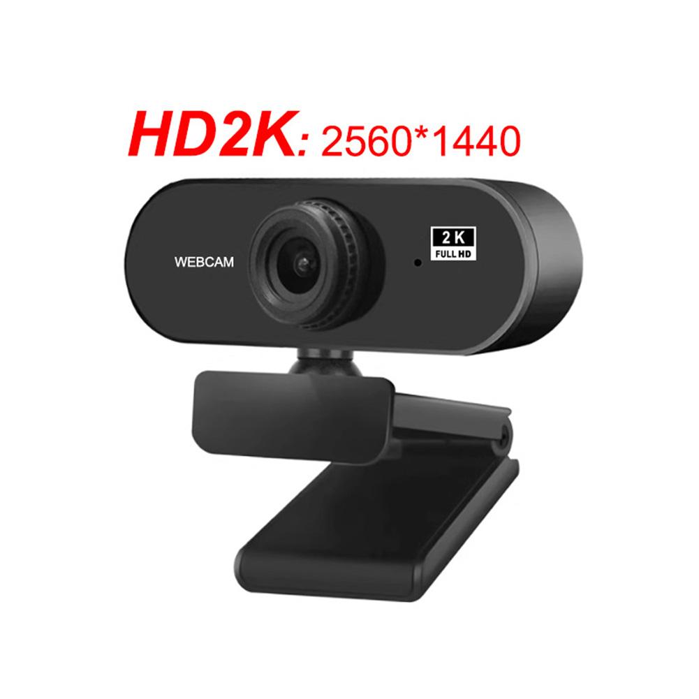 Micro 2K-480P Webcam for Computer PC Laptops Live Streaming FHD Web Camera For Work Meeting With Microphone