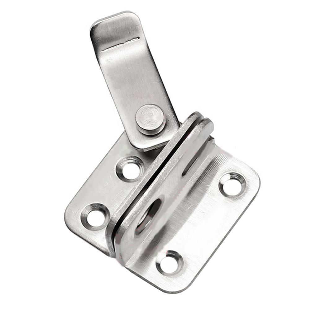 Stainless Steel Safety Door Lock for Protection Door for Latch Lock Buckle Anti-Theft Thickening Bolt Lock Left Right Op