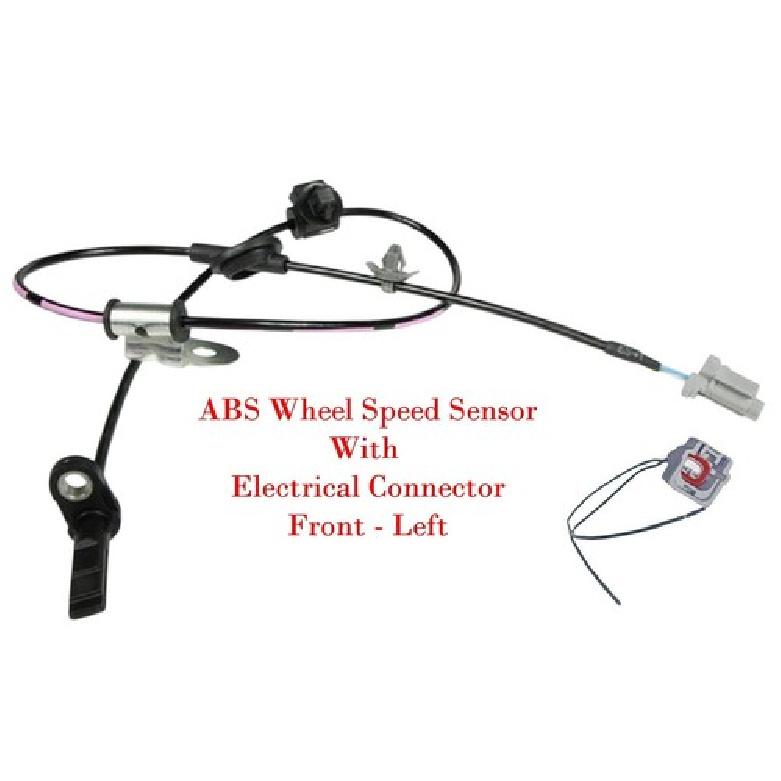 ABS Wheel Speed Sensor + Connector  Front Left Fit Crosstrek Forester Impreza