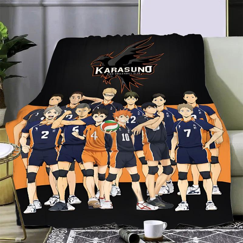 Hot Anime Haikyuu! Printed Blanket Picnic Blankets Warm Blanket Soft and Comfortable Blanket Home Travel Birthday Gift