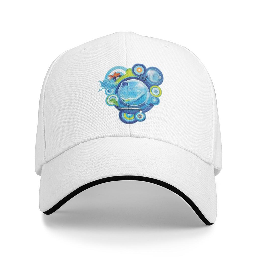 Frutiger Aero World Baseball Caps Retro Sandwich Cap Unisex Women Polyester Dad Hat Travel Gift
