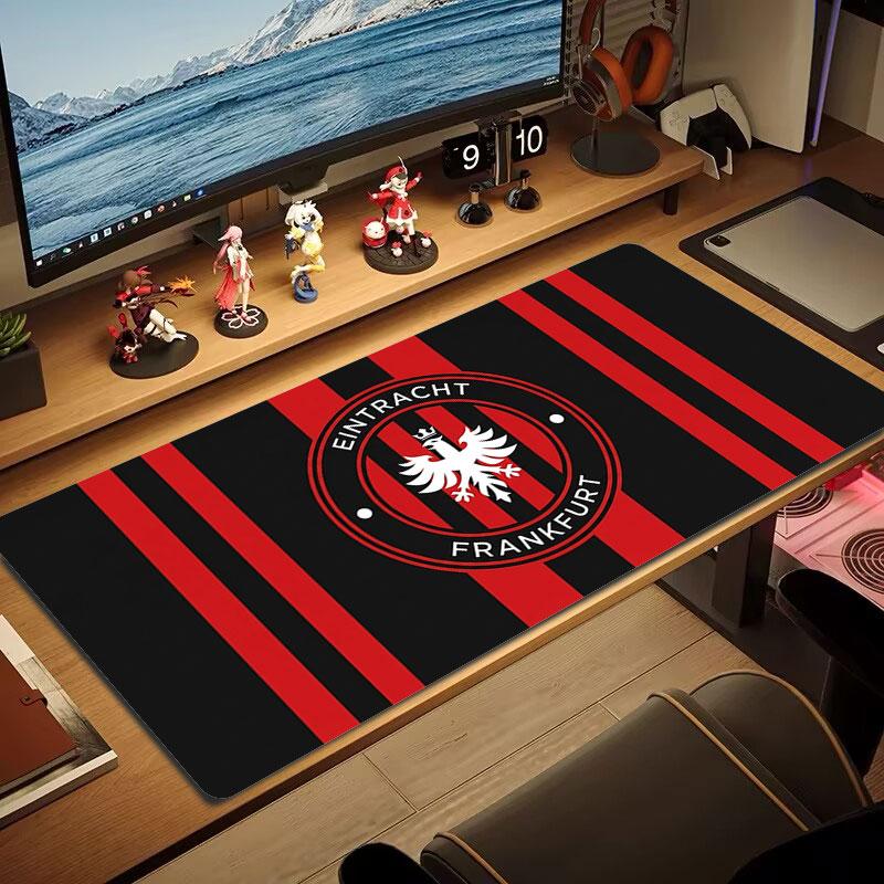 Eintracht Frankfurt Large Size Mouse Pad Large Gaming Table Cushion Non-slip Laptop Tablet Big Mousepad XXL Mat Mini PC Playmat With Lock edge