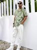 Lookmark Men' Vibrant Printed Half Sleeve Loose Fit Casual Shirt In Cotton Blend Perfect For Beach Days, Everyday Comf