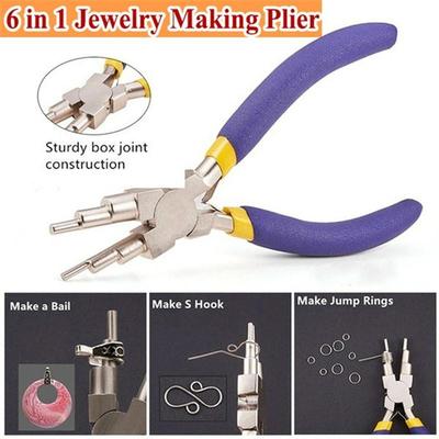 1PC 6-in-1 Fare Pinze Gioielli FAI DA TE Pinze Pinzette Strumento Ago Cucchiaio Set di Strumenti per Stampo In Resina di Silicone creazione di gioielli