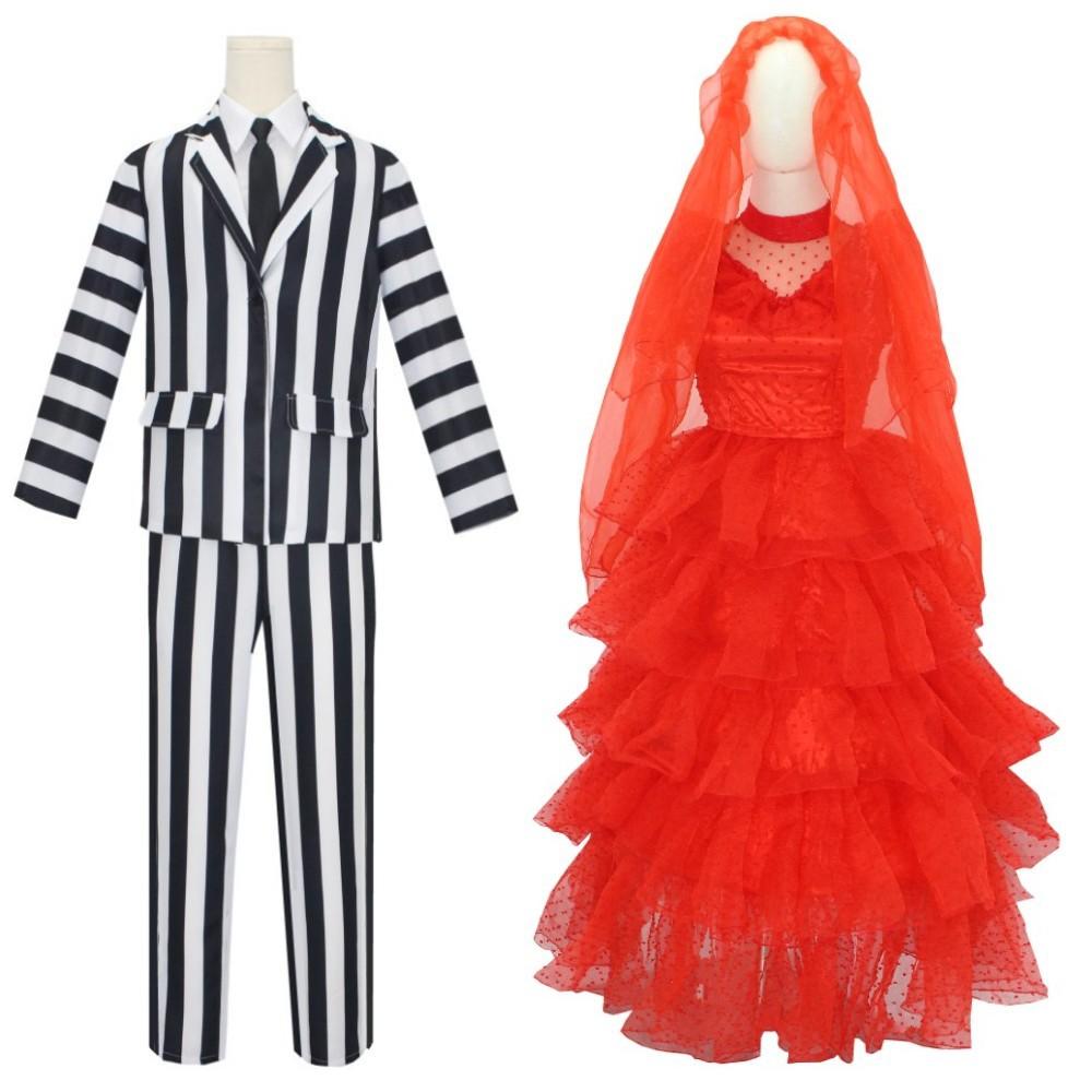 The Grand Master of the Underworld cos Beetle juice cosplay Full range of Halloween stage costumes