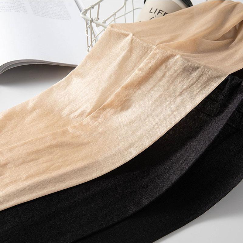 Oil Thin Stocking Shiny Smooth Black Pantyhose Plus-Size Transparent Female Silky Tights