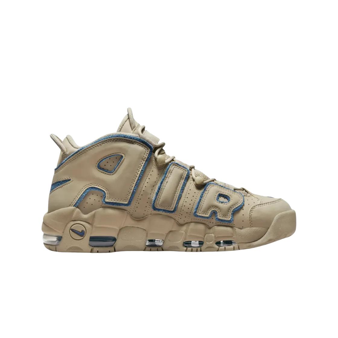 

Мужские кроссовки Nike Air More Uptempo Limestone and Valerian Blue DV6993-200