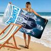 The Blues Print Beach Towel, Large Soft Quick Dry Towel for Beach Camping Swimming