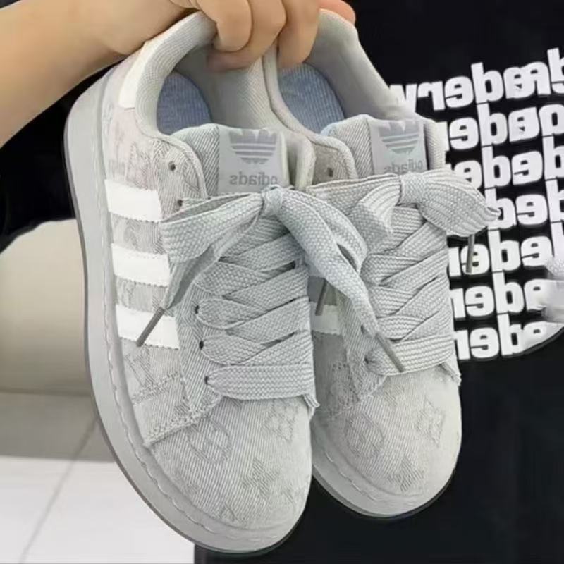 Pantofi sport cu platformă cuplu super foc primăvară și vară ins trend sport casual pantofi pânză