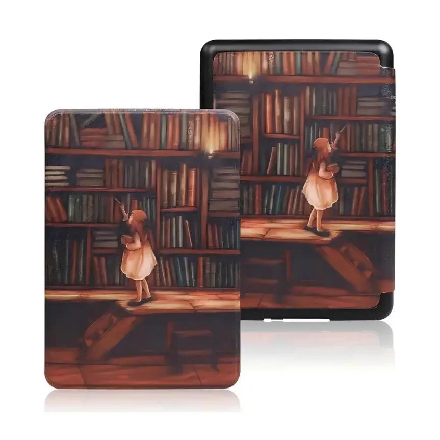 For Kindle Colorsoft Signature Edition 1st Generation Case 7 inch 2025 Leather Case Auto Sleep Cover Paperwhite 12th Gen Funda