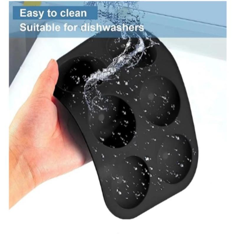 Halbkugel-Silikonform zum Backen, 3D-Backformen, Schokoladen-Halbkugel-Kugelform, Cupcake-Pfanne, Kuchen, DIY, Muffin-Küchenwerkzeug