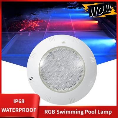15W AC12V LED Białe Światło/RGB Lampa Podwodna Wodoodporna IP68 Sprzęt Oświetleniowy do Basenu RGB