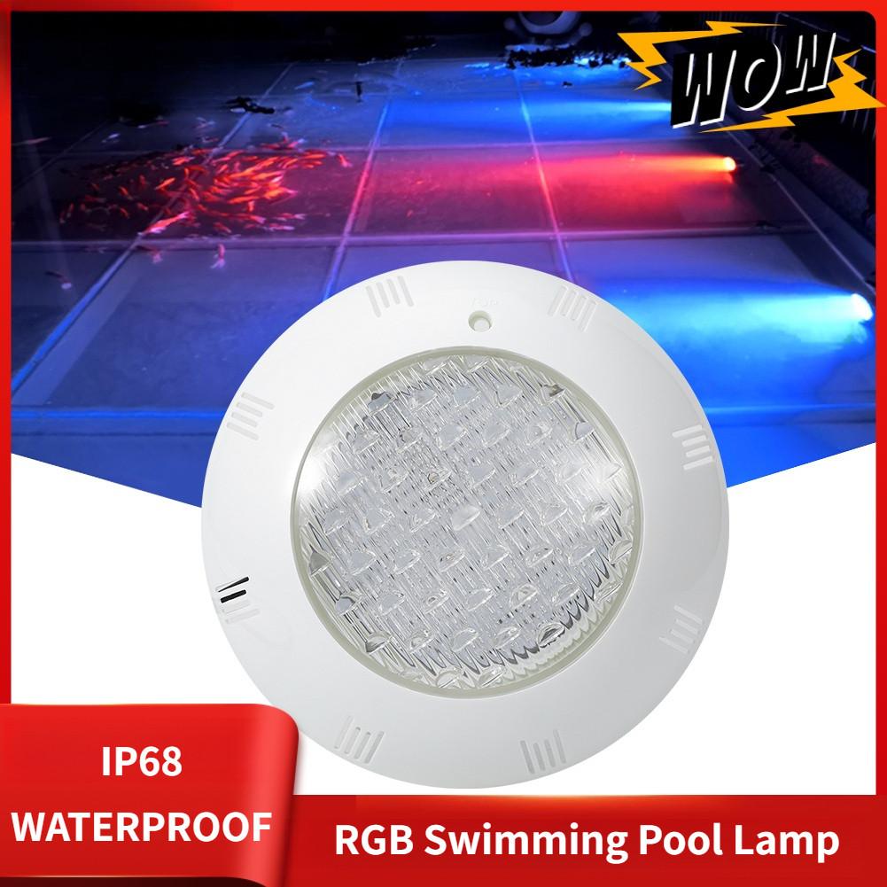 15W AC12V LED White Light/RGB Underwater Lamp IP68 Waterproof RGB Swimming Pool Lighting Equipment