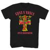 Guns N039 Roses Appetite for Destruction Rose Cross Large T-Shirt