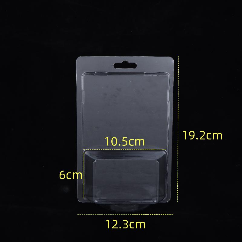 1/5Pcs Sliding Card Plastic Blister Packaging With Card Insert Wind Fire Wheel Folding Vacuum Molding Pvc Toy Car Packaging Box