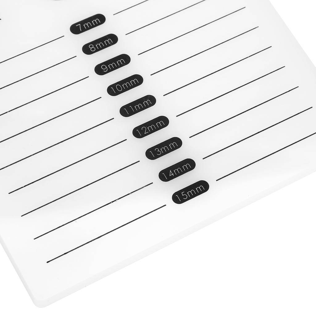 Acrylic False Eyelashes Glue Sticker Tray Eyelashes Extension Pallet Holder Accessory