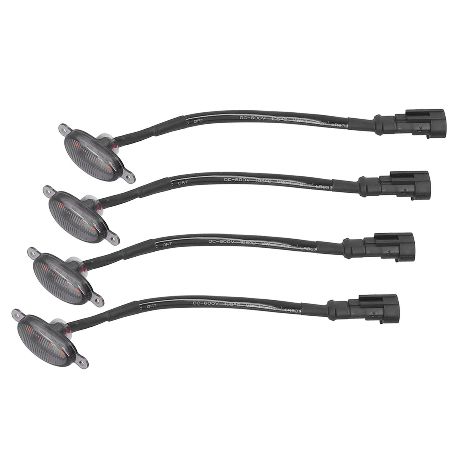 

Светодиодные фонари на передней решетке, янтарного цвета, для универсальных автомобилей Raptor Style для пикапов, внедорожников и внедорожников