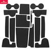 Smabee for 2023-2025 BMW X1 IX1 2024 X2 IX2 Anti-Slip Gate Slot Mat Door Groove Pad Cup Holder Rubber Coaster Accessories