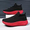 Women's Sneakers Slip On Men Socks Shoes Breathable Couple Running Shoes Lightweight Soft Footwear Casual