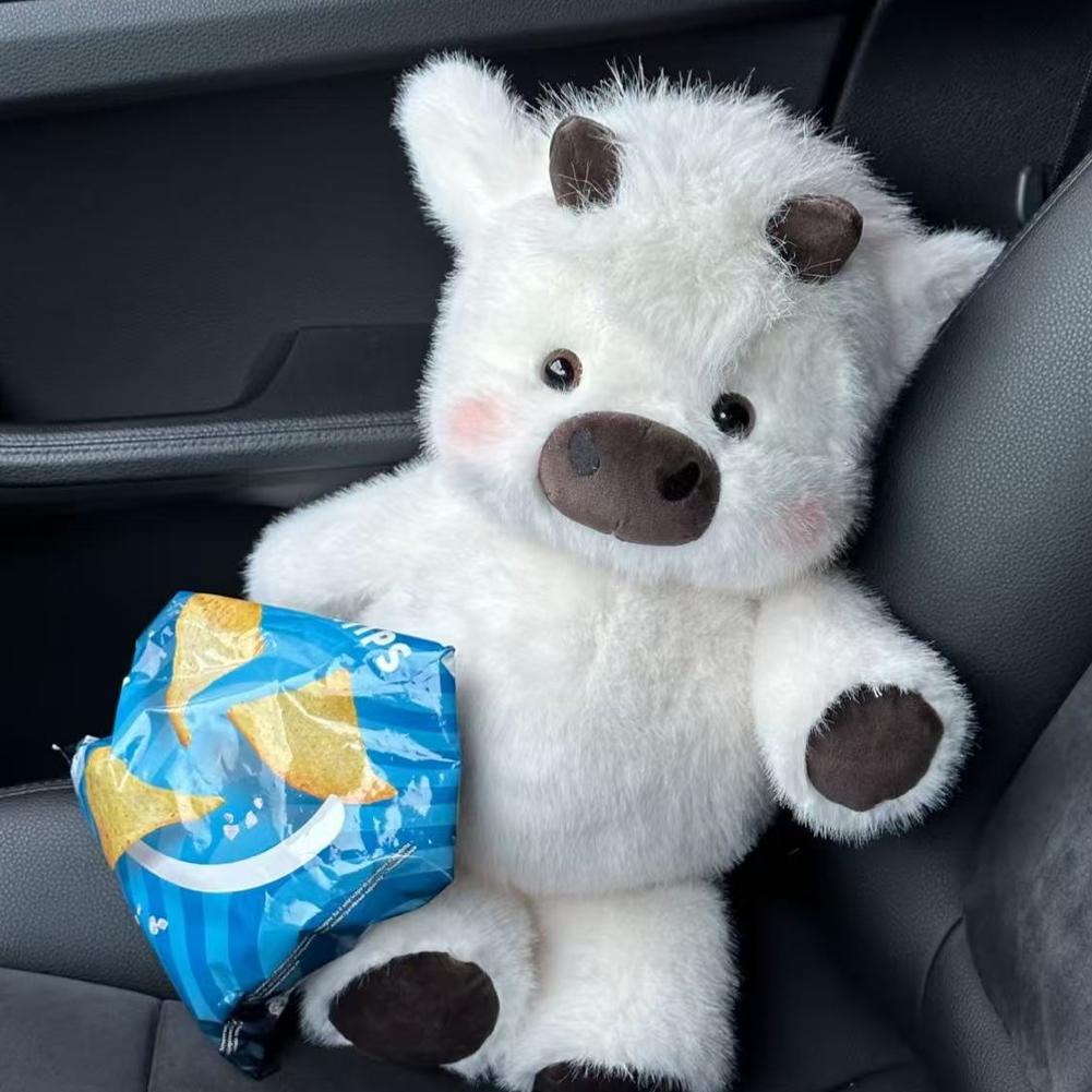 Soft Calf Pig Stuffed Animal Plush Toy Cute Animated Stuffed Animal Pillow Creative Running Pig Plush Toy Gift 17.7Inch