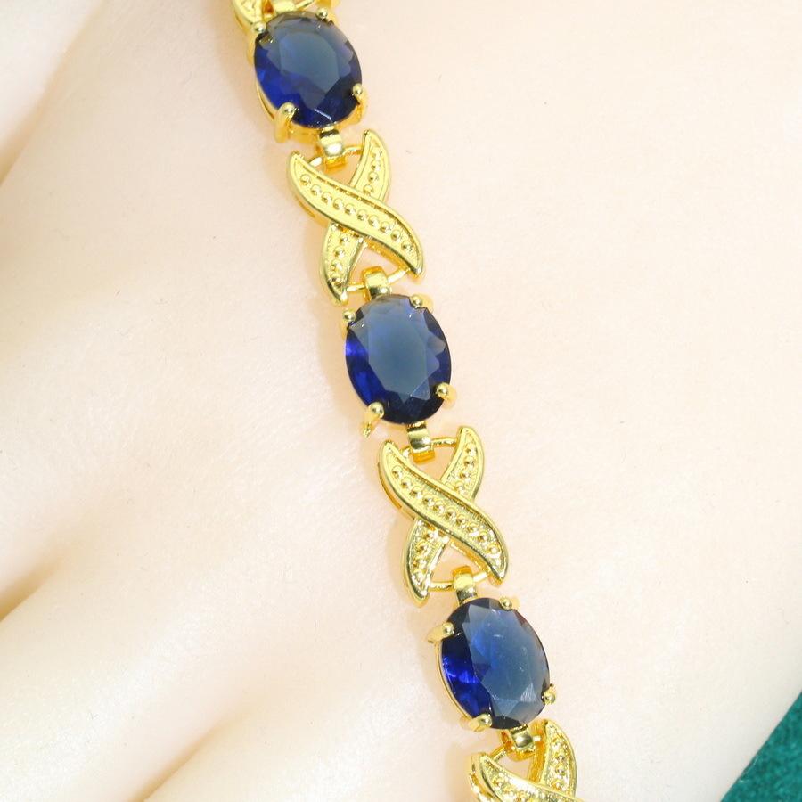 Hot Fashion High Quality Zircon Lady Bracelet Set Accessories