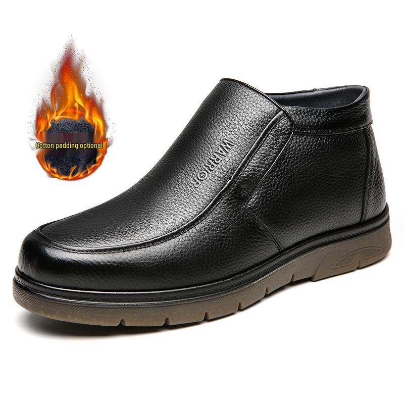 Warrior Herren Echtleder Atmungsaktiv Rutschfest Freizeitschuhe