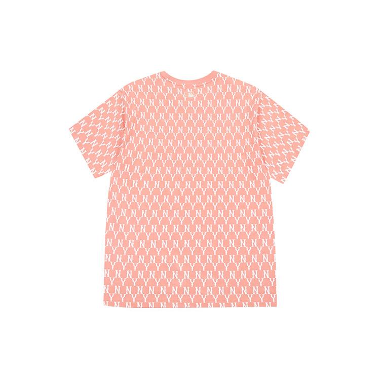 New MLB Set In Sleeve T Shirt Unisex Light Pink 31TSM1131-50P