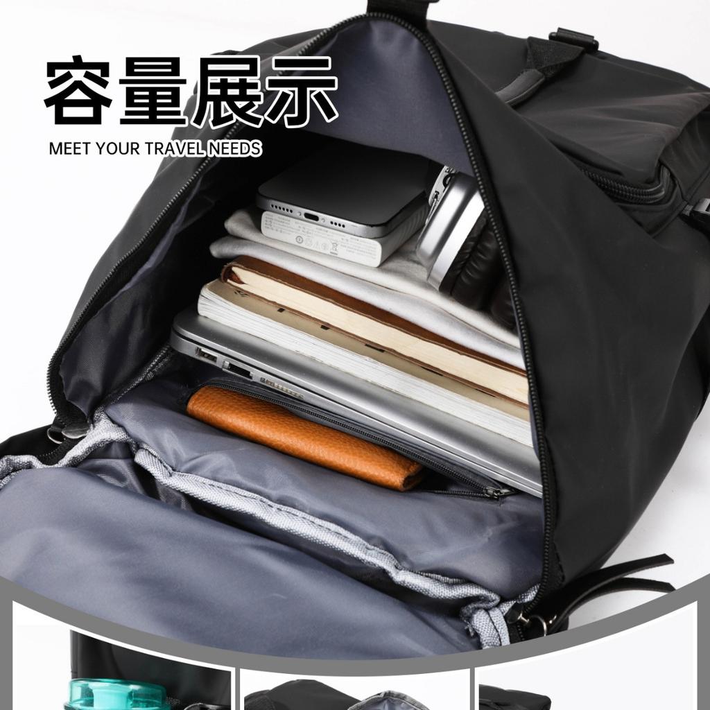 Schoolbag Backpack Men's Shoulder Bag Multifunctional Business Travel Bag Casual Backpack Backpack Mountaineering Bag School Bag Luggage Bag