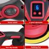 8500RPM Electric Polisher 6Gears Cordless Car Polisher Auto Electric Waxing Sanding Power Tool For 18v Battery Pin
