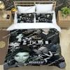 Rock Band Tokio Hotel Logo Sheet Quilt Covers Bedding Dormitory Sheets Bedding Set Soft Warm Bedding Set