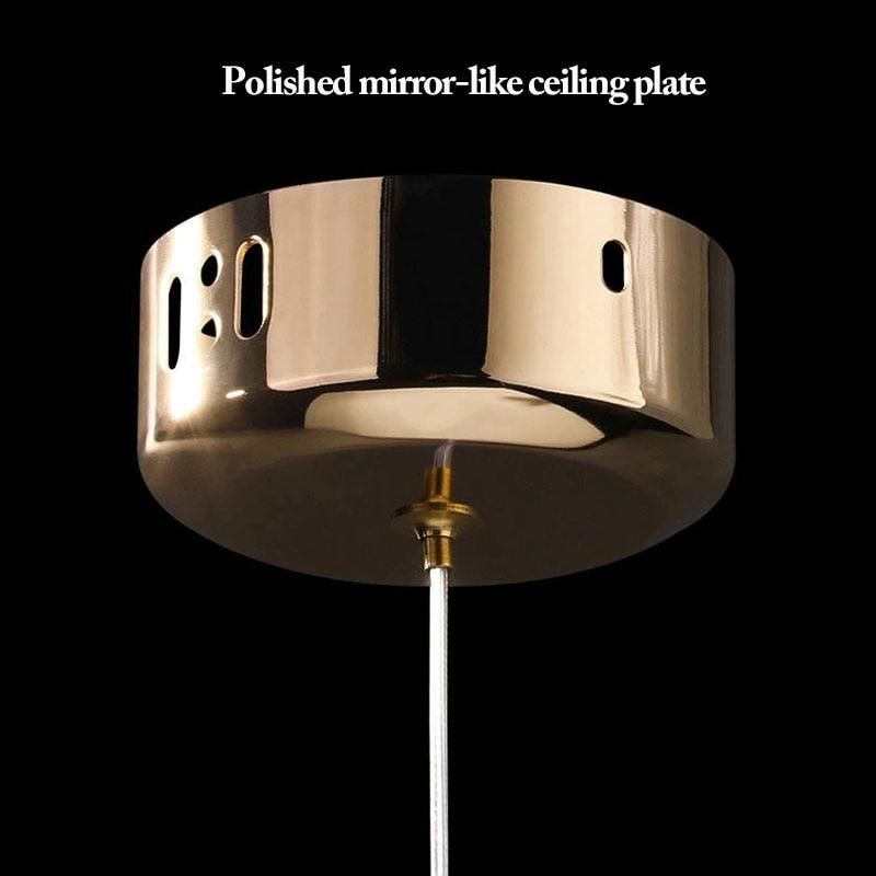 Metal+Acrylic Hanging Living Room Bedroom Indoor Lighting Home Decor